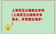 上海灵芝公园美女多吗(上海灵芝公园有许多美女，享受春日漫步！)