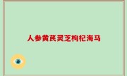 人参黄芪灵芝枸杞海马