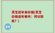 灵芝近年来价格(灵芝价格逐年攀升：何以致此？)
