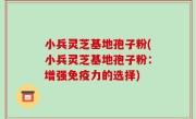 小兵灵芝基地孢子粉(小兵灵芝基地孢子粉：增强免疫力的选择)