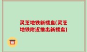 灵芝地铁新楼盘(灵芝地铁附近推出新楼盘)