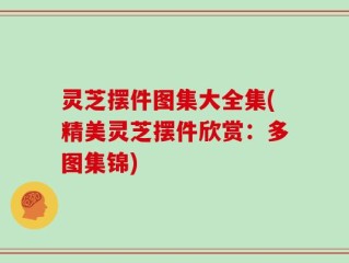 灵芝摆件图集大全集(精美灵芝摆件欣赏：多图集锦)