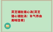 灵芝猪肚猪心汤(灵芝猪心猪肚汤：补气养血美味佳肴)