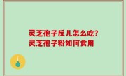 灵芝孢子反儿怎么吃？灵芝孢子粉如何食用