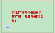 灵芝广场钓小金鱼(灵芝广场：儿童争相钓金鱼)