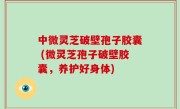 中微灵芝破壁孢子胶囊 (微灵芝孢子破壁胶囊，养护好身体)