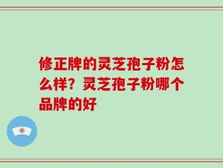 修正牌的灵芝孢子粉怎么样？灵芝孢子粉哪个品牌的好