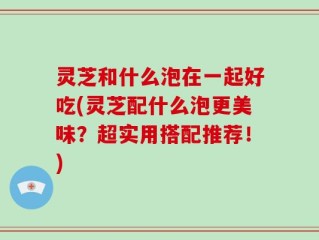 灵芝和什么泡在一起好吃(灵芝配什么泡更美味？超实用搭配推荐！)