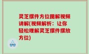 灵芝摆件方位图解视频讲解(视频解析：让你轻松理解灵芝摆件摆放方位)