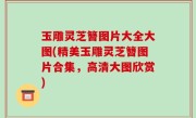 玉雕灵芝簪图片大全大图(精美玉雕灵芝簪图片合集，高清大图欣赏)