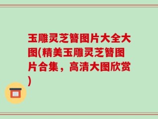 玉雕灵芝簪图片大全大图(精美玉雕灵芝簪图片合集，高清大图欣赏)