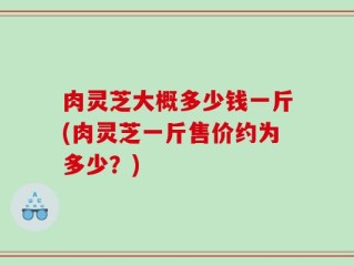 肉灵芝大概多少钱一斤(肉灵芝一斤售价约为多少？)