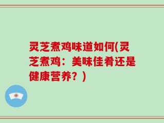 灵芝煮鸡味道如何(灵芝煮鸡：美味佳肴还是健康营养？)