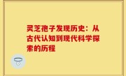 灵芝孢子发现历史:从古代认知到现代科学探索的历程