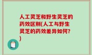 人工灵芝和野生灵芝的药效区别(人工与野生灵芝的药效差异如何？)