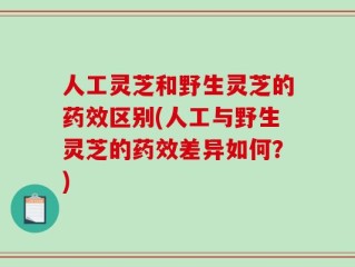 人工灵芝和野生灵芝的药效区别(人工与野生灵芝的药效差异如何？)