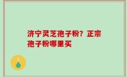 济宁灵芝孢子粉？正宗孢子粉哪里买