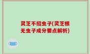 灵芝不招虫子(灵芝根无虫子成分要点解析)
