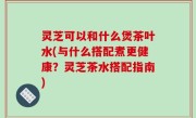 灵芝可以和什么煲茶叶水(与什么搭配煮更健康？灵芝茶水搭配指南)