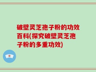 破壁灵芝孢子粉的功效百科(探究破壁灵芝孢子粉的多重功效)