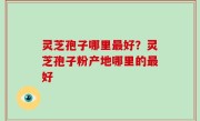 灵芝孢子哪里最好？灵芝孢子粉产地哪里的最好