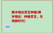 腾冲恒达灵芝种植(腾冲恒达：种植灵芝，引领新时代)