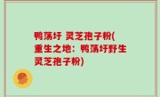 鸭荡圩 灵芝孢子粉(重生之地：鸭荡圩野生灵芝孢子粉)