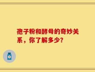 孢子粉和酵母的奇妙关系，你了解多少？