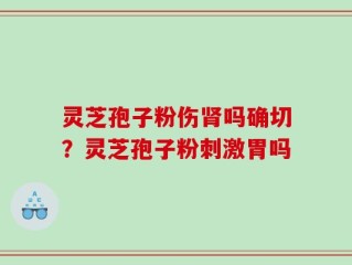 灵芝孢子粉伤肾吗确切？灵芝孢子粉刺激胃吗