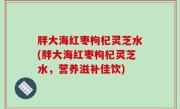 胖大海红枣枸杞灵芝水(胖大海红枣枸杞灵芝水，营养滋补佳饮)