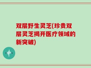 双层野生灵芝(珍贵双层灵芝揭开医疗领域的新突破)