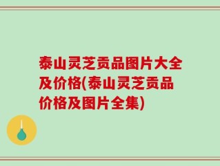 泰山灵芝贡品图片大全及价格(泰山灵芝贡品价格及图片全集)