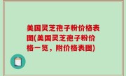 美国灵芝孢子粉价格表图(美国灵芝孢子粉价格一览，附价格表图)