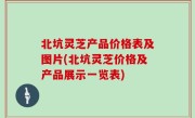 北坑灵芝产品价格表及图片(北坑灵芝价格及产品展示一览表)