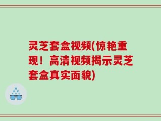 灵芝套盒视频(惊艳重现！高清视频揭示灵芝套盒真实面貌)