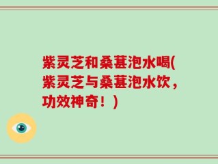 紫灵芝和桑葚泡水喝(紫灵芝与桑葚泡水饮，功效神奇！)