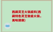 西藏灵芝火锅底料(西藏特色灵芝做底火锅，美味健康)