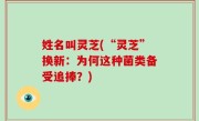 姓名叫灵芝(“灵芝”换新：为何这种菌类备受追捧？)