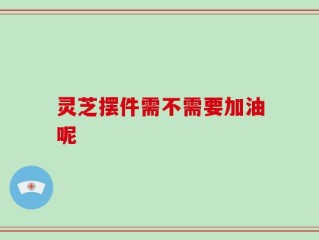 灵芝摆件需不需要加油呢