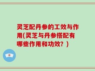 灵芝配丹参的工效与作用(灵芝与丹参搭配有哪些作用和功效？)