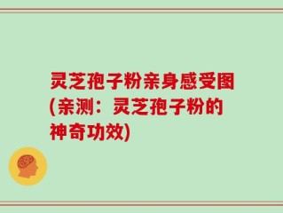 灵芝孢子粉亲身感受图(亲测：灵芝孢子粉的神奇功效)
