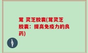 茸 灵芝胶囊(茸灵芝胶囊：提高免疫力的良药)