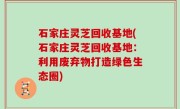 石家庄灵芝回收基地(石家庄灵芝回收基地：利用废弃物打造绿色生态圈)