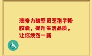 澳帝力破壁灵芝孢子粉胶囊，提升生活品质，让你焕然一新
