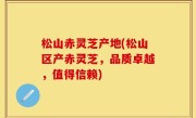 松山赤灵芝产地(松山区产赤灵芝，品质卓越，值得信赖)