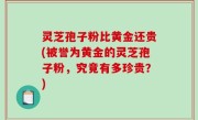 灵芝孢子粉比黄金还贵(被誉为黄金的灵芝孢子粉，究竟有多珍贵？)
