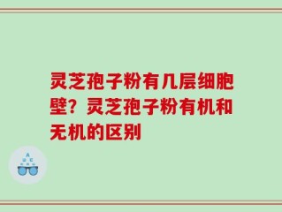 灵芝孢子粉有几层细胞壁？灵芝孢子粉有机和无机的区别