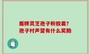 盾牌灵芝孢子粉胶囊？孢子村声望有什么奖励