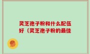 灵芝孢子粉和什么配伍好（灵芝孢子粉的最佳