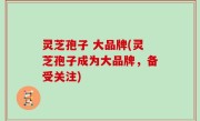 灵芝孢子 大品牌(灵芝孢子成为大品牌，备受关注)
